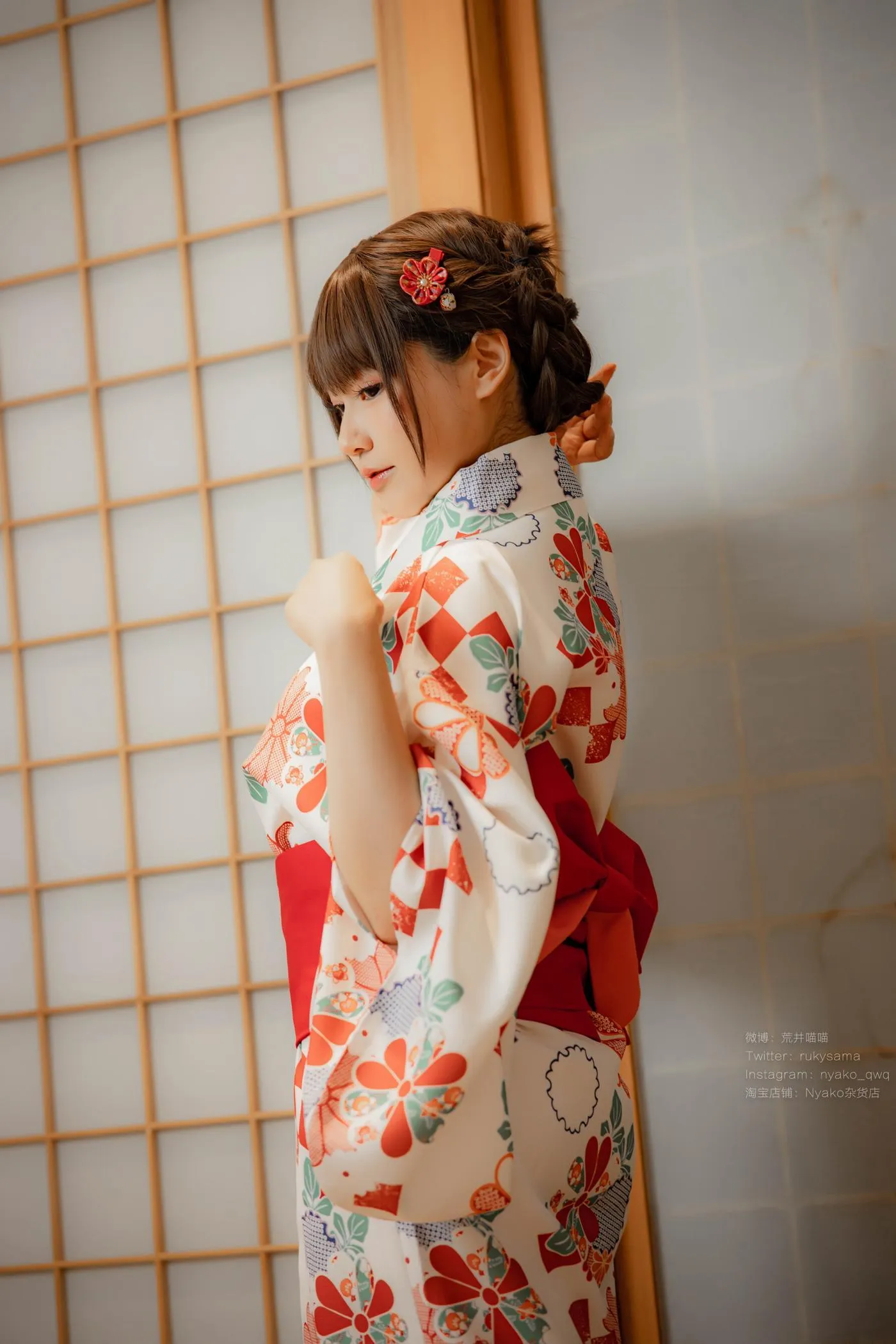 Nyako喵子 – NO.58 和风烂漫正片自拍-电子版41 和风烂漫-浴衣 [86P]插图7